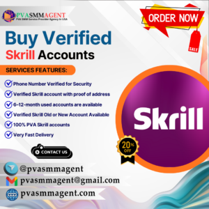 Buy Verified Skrill Accounts